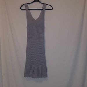 Athleta Small Gray Crochet dress